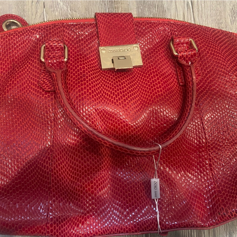 Jimmy Choo Red Purse